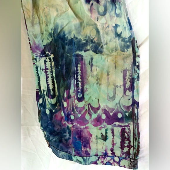 Multicolor Jumpsuit Sz M And Entirely Gorgeous, No Stretch - Picture 9 of 14